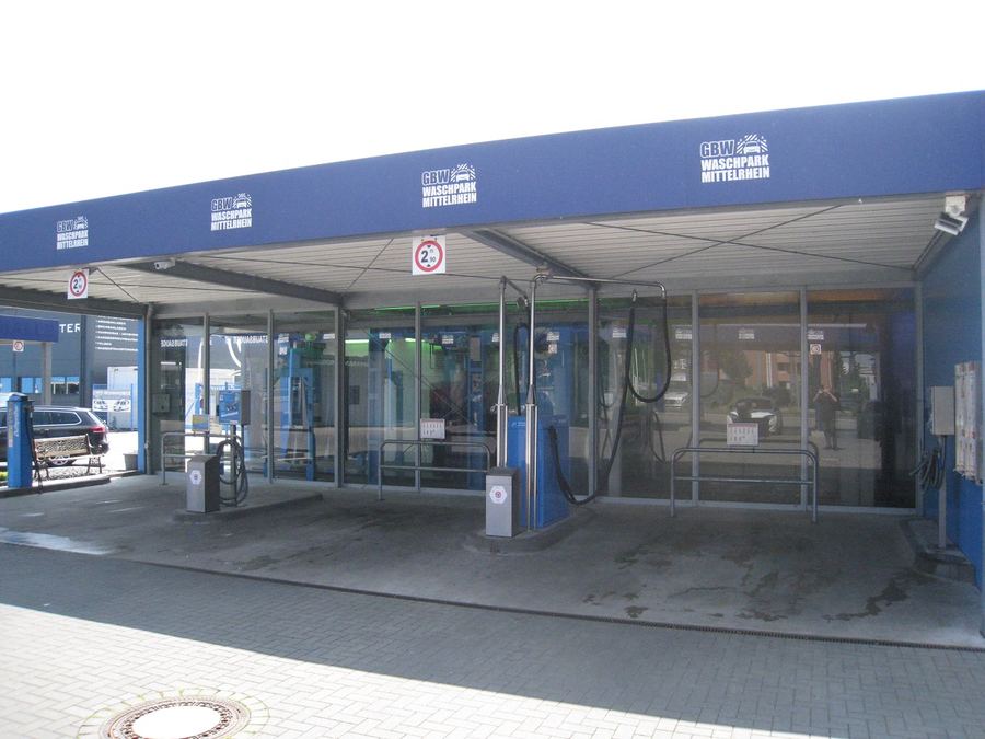 Waschpark Mittelrhein Außenansicht